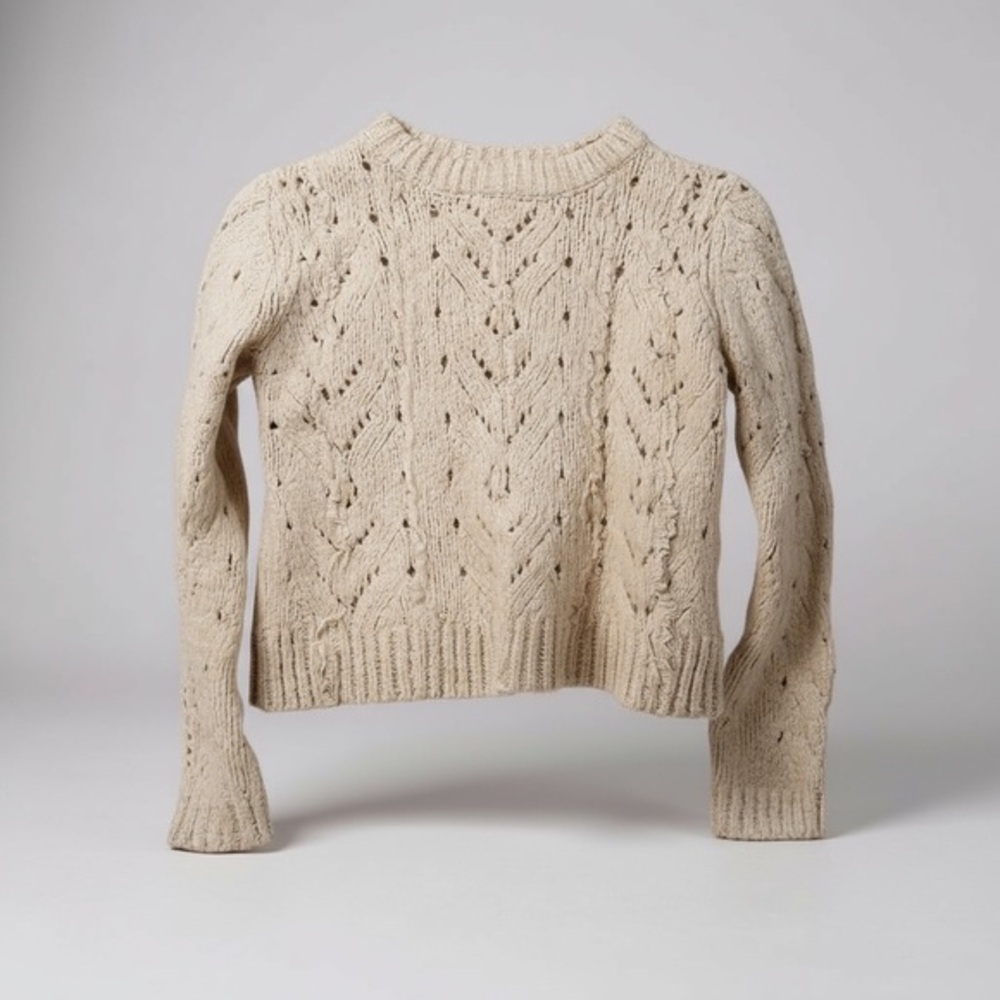 Topshop Beige Knit Sweater